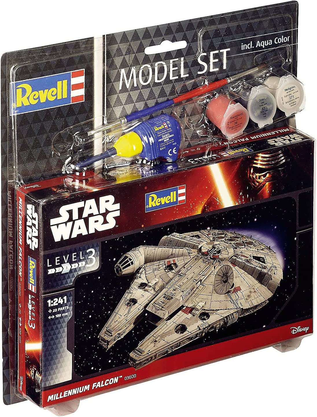 Revell 1/241 Millennium Falcon (03600) English Color Guide & Paint  Conversion Chart -   Scale Model Kits, Color Guide, Paint  Conversion, Paint Chart, Collectibles, Shop Reviews, Toys and more