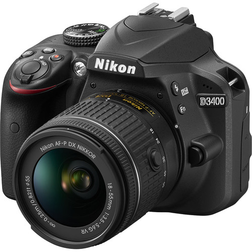 Entry Level DSLR Camera - Nikon D3400 - Rasha Design