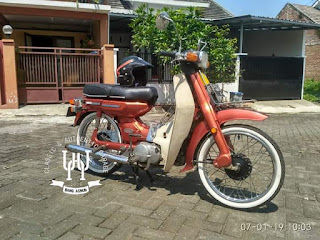 Jual motor antik Yamaha v80 Simpenan kolektor