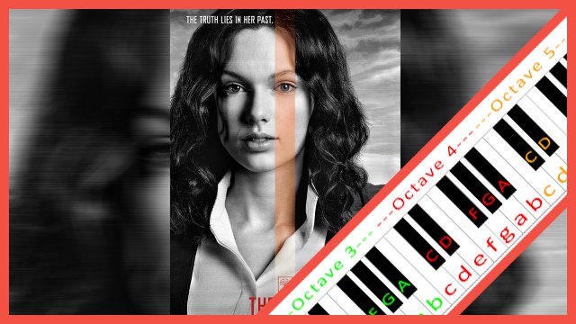 Rosemary's Theme (The Giver) Piano / Keyboard Easy Letter Notes for Beginners