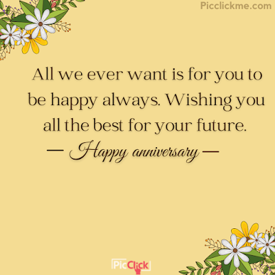 Happy wedding anniversary wishes for son