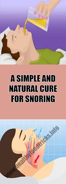 A SIMPLE AND NATURAL CURE FOR SNORING