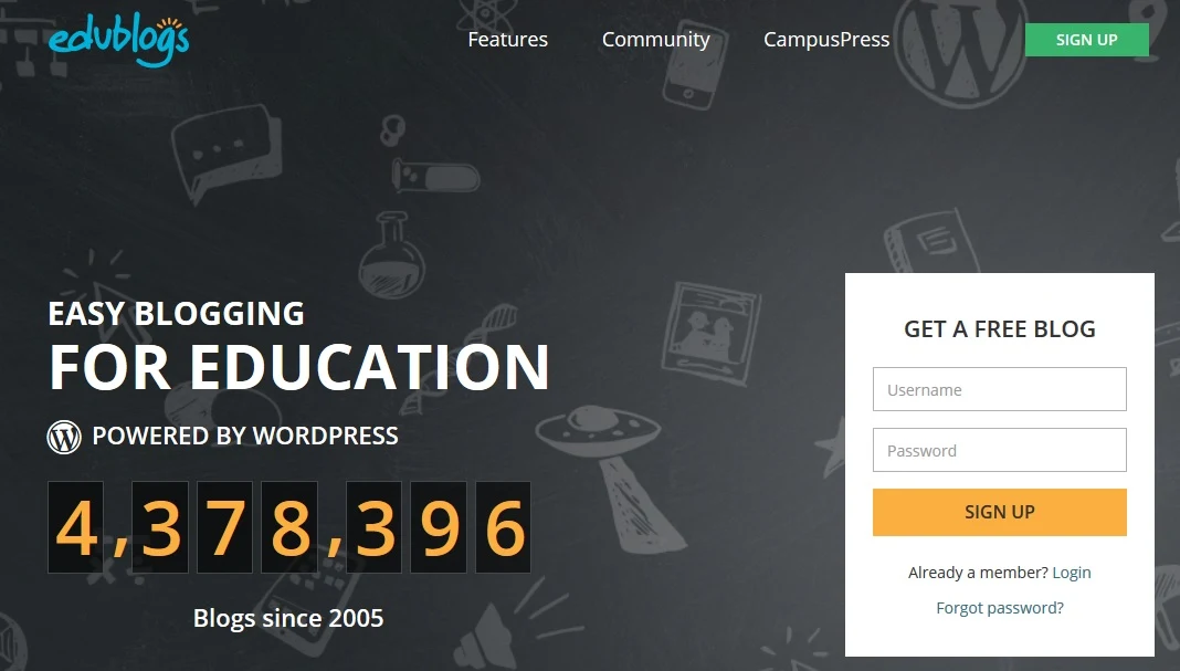 Edublog stands as the most significant platform that allows teacher-student cooperation.