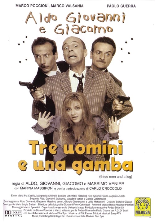 Tre uomini e una gamba 1997 Film Completo In Italiano Gratis