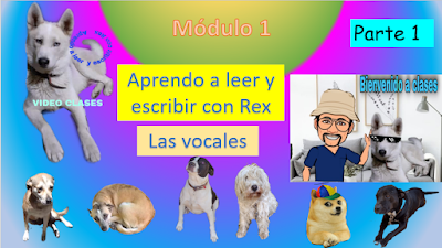 Aprendo a leer y escribir con Rex