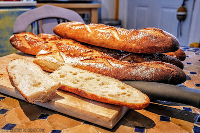 Pain baguette sur poolish, recette de pain, poolish, boulangerie