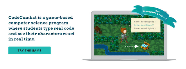 CodeCombat-Game-based Learning Tools for Coding