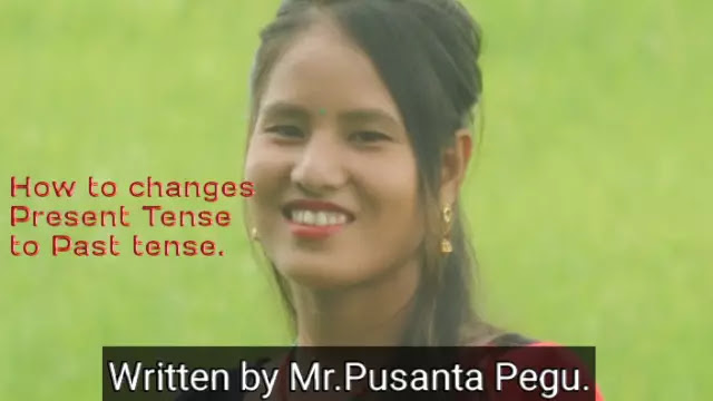 How to change present tense in past tense of class 10th base?