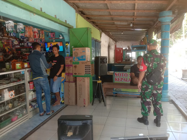 Bahaya Kebakaran Di Musim Kemarau, Babinsa Himbau Warga Binaan