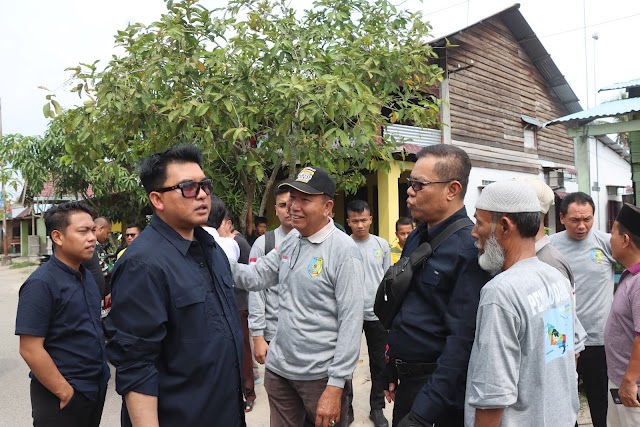 Kapolres dan Forkopimda Kab. Batu Bara Laksanakan Patroli Skala Besar dan Cooling System 