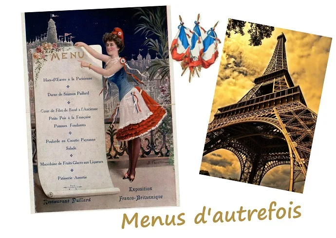 idées de plats pour le 14 juillet en France, coutumes, traditions, anciens menus