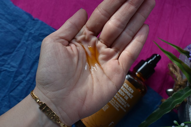 Golden Radiance Body Oil de Freshly Cosmetics