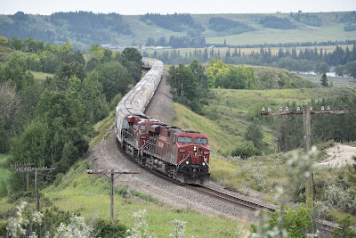 Train Glenbow Ranch Alberta.