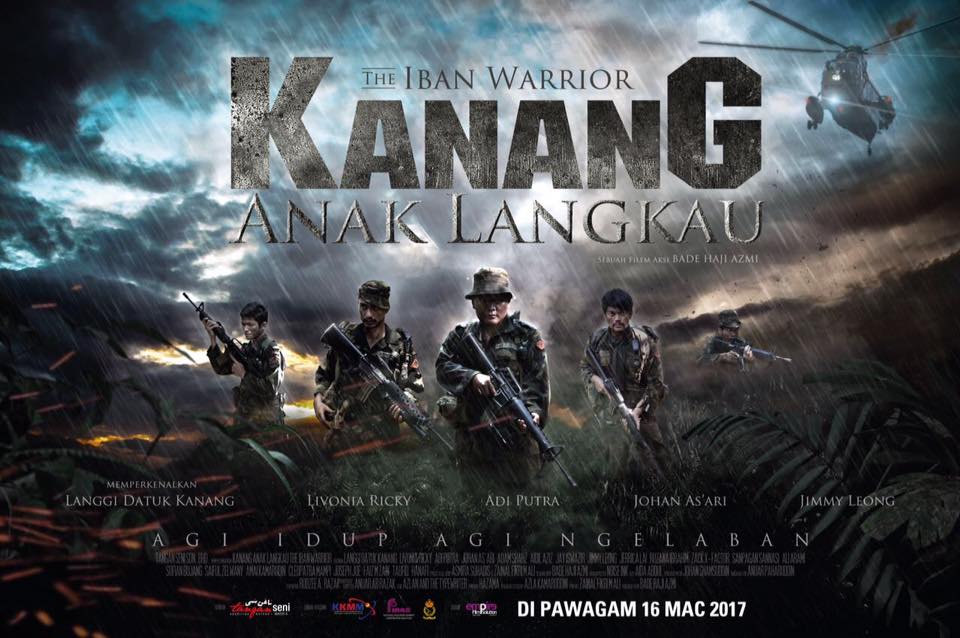 Filem Kanang Anak Langkau : The Iban Warrior 2017