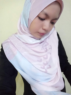 cara pakai shawl, HIJABISTA, REVIEW, SHAWL SOFEAROSE, SOFEAROSE COLLECTION, SOFEAROSE HQ, THALIA MERMAID CHARMING SERIES, THALIA MERMAID SHAWL, 