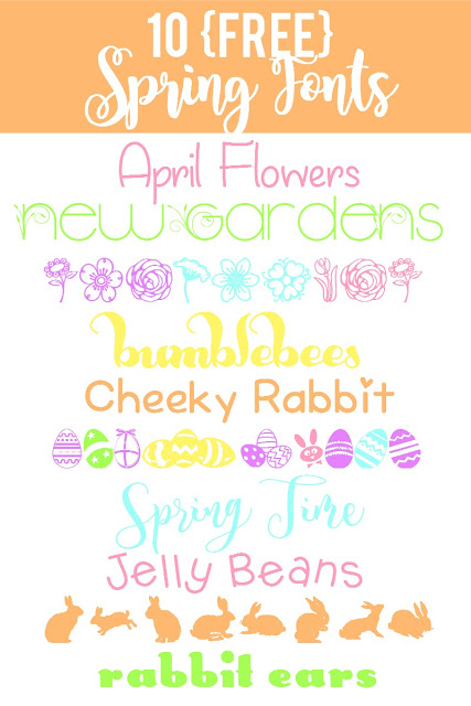 Font Friday: 10 Spring and Easter fonts (all free!)