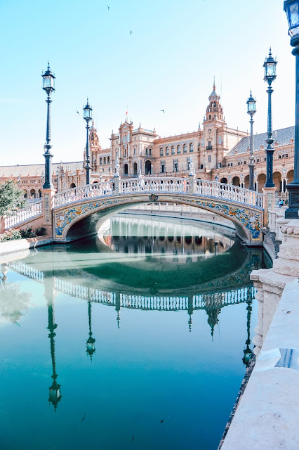 Plaza España en Sevilla