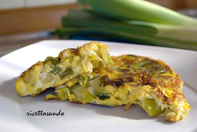 frittata con porri e patate ricetta veloce per un secondo piatto con gusto