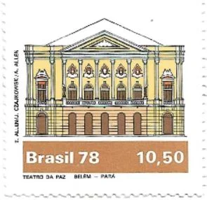 Selo Teatro da Paz de Belém do Pará