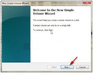 Cara membuat partisi hardisk di windows 7