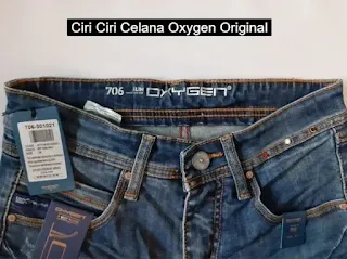 ciri ciri celana oxygen original