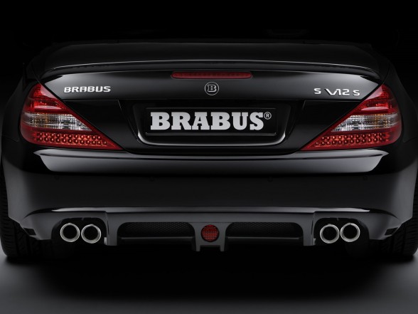 2012 BRABUS MercedesBenz SLClass with black colour