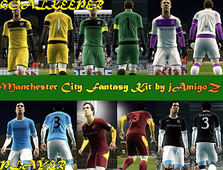 Manchester City Fantasy Kits by jAmigoz