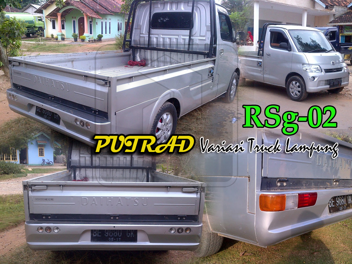 PUTRAD Variasi Truck Lampung Ram Samping Pick Up