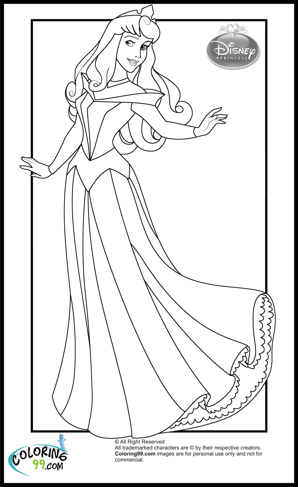 Disney Princess Coloring Pages | Team colors