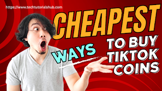 cheapest way to buy TikTok coins, saving up to 31% when purchasing them on PC