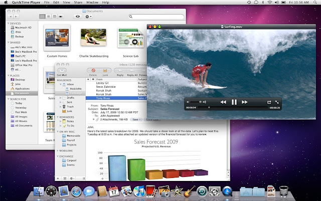 Captura Mac OS X Snow Leopard