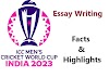 Essay on ICC World Cup 2023