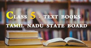 CLASS 5 - TEXT BOOKS TAMIL NADU STATE BOARD