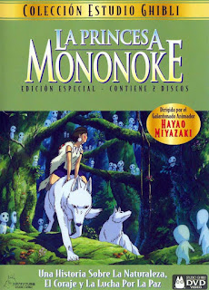 ghibli princesa Mononoke Miyazaki