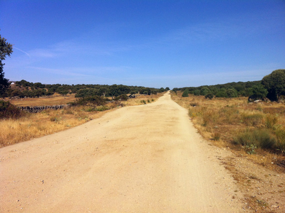 Ruta en bici de Madrid a Segovia por el Camino de Santiago, julio 2012