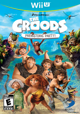 Free Download The Croods Prehistoric Party Wii Game Cover Photo