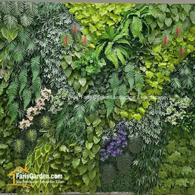 Jasa Vertical Garden Yogyakarta - Vertical Sintetis & Vertical Asli di Jogja