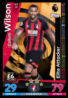 Match Attax 2018-2019 AFC Bournemouth Set Premier League