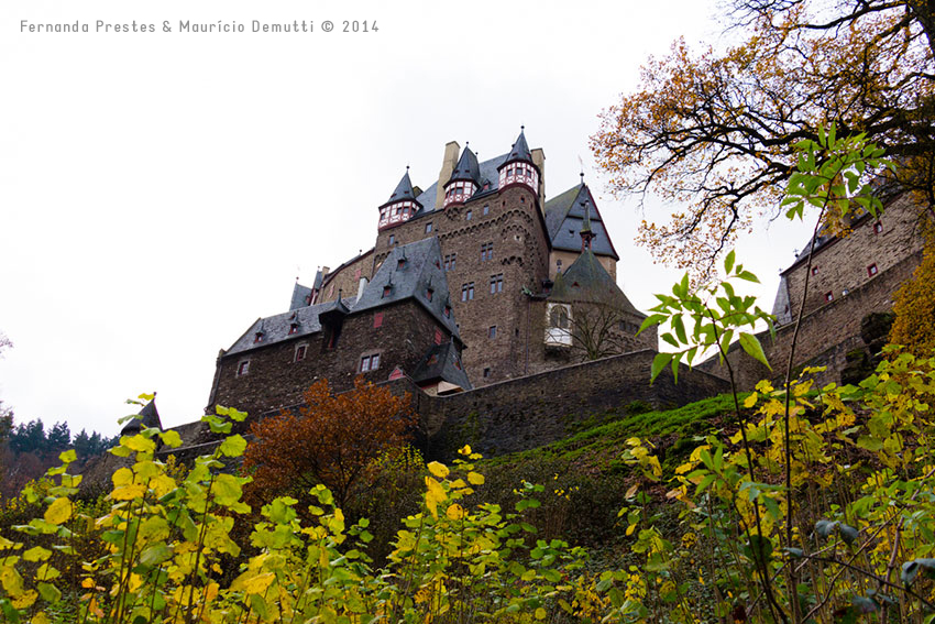 lateral do Castelo de Burg-Eltz