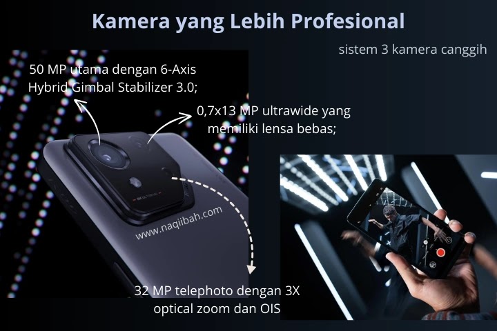 Kamera yang Lebih Profesional ROG Phone 8 Series