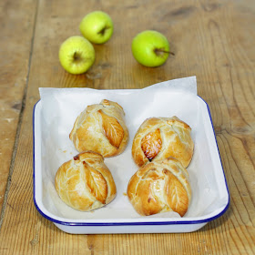 Douillons aux pommes - Pommes en pâte