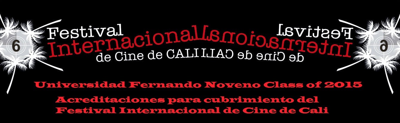  Acreditaciones para cubrimiento del Festival Internacional de Cine de Cali