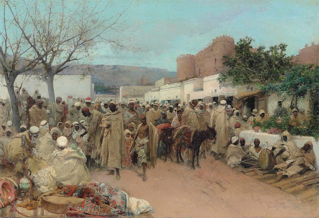 Jour de marché à Tlemcen - Gustavo Simoni