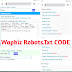 Wapkiz Site Robots.Txt Code Free Download 2022
