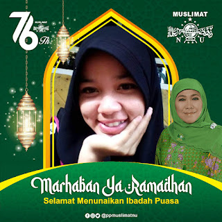 5 Twibbon Puasa Ramadhan Muslimat NU 2022, Gratis Post di MedSosmu dan Apk Penghasil Uang