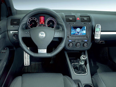 Interior de VW GOLF GTI V Forodetalles