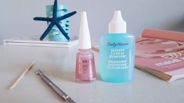 Flormar Gentle Cuticle Remover & Sally Hansen Instant Cuticle Remover