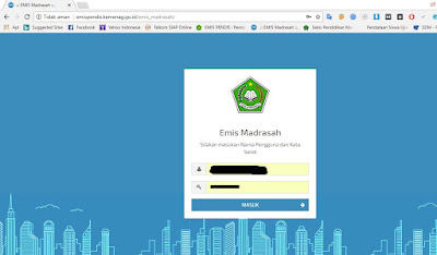 Cara Mudah Masuk Website Emis Online https://emispendis.kemenag.go.id/emis_madrasah/