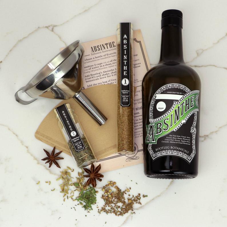 DIY Absinthe Alcohol Infusing Kit