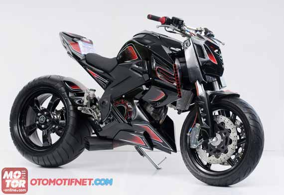 10 Modifikasi Motor Paling Keren Terbaru 2015